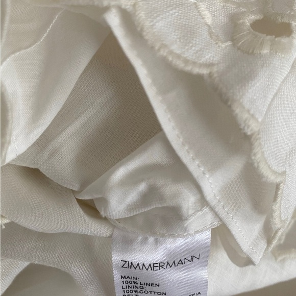 Zimmermann Cuff Belted Shorts size 0 - Picture 9 of 9